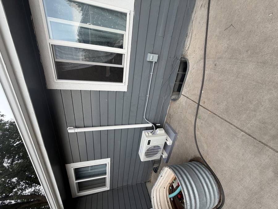 ACiQ mini-split heat pump installation
