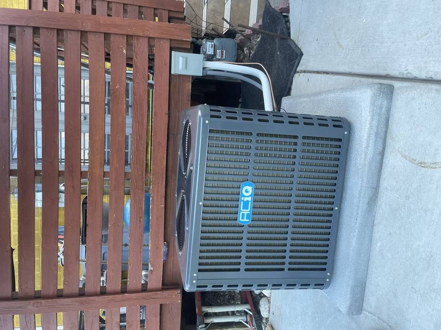 ACiQ AC condenser installation